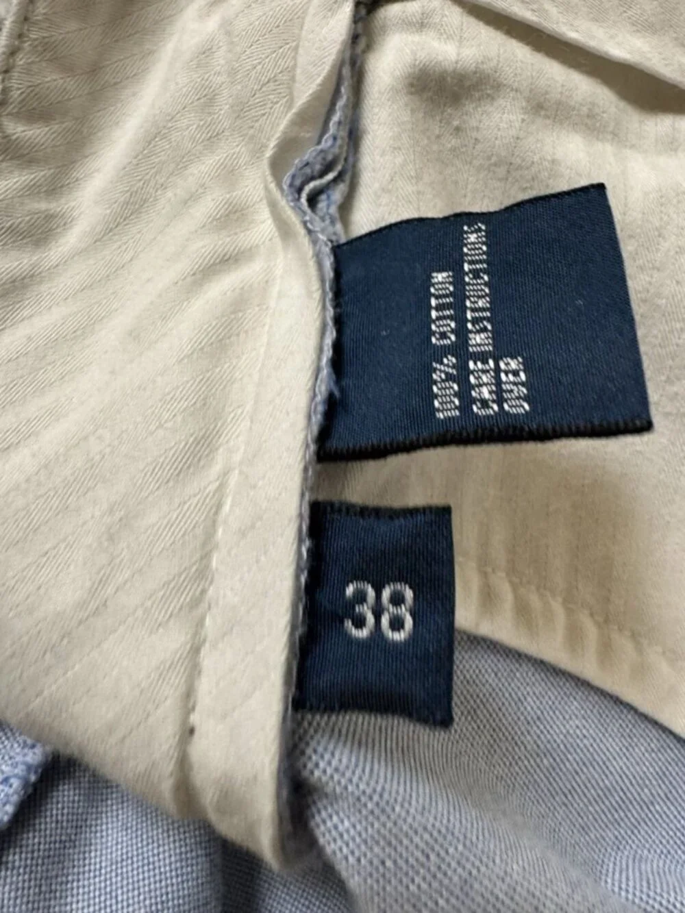 Polo Ralph Lauren Classic Fit Shorts Blue Cotton Size 38 Casual Chino